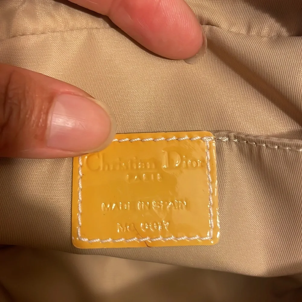 CHRISTIAN DIOR ZIPPY POUCH
